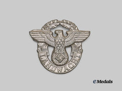 Germany, Ordnungspolizei. A Landwacht Cap Insignia