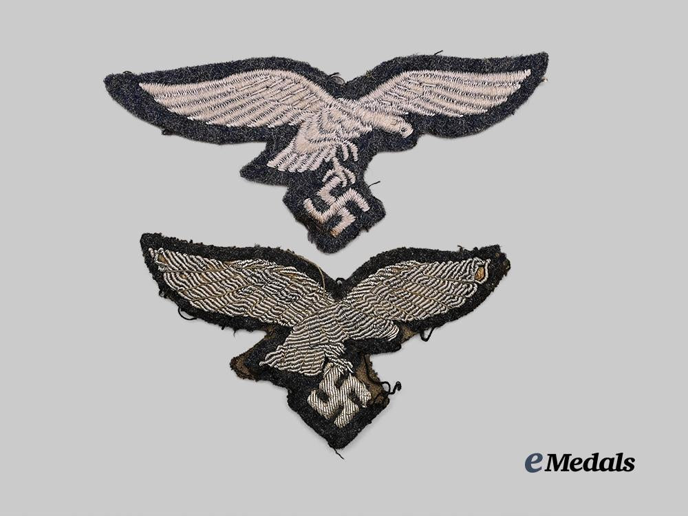 germany,_luftwaffe._a_pair_of_breast_eagles,_enlisted_and_officer_ranks_e_medals__g61333_2