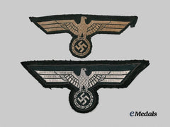 Germany, Heer. A Pair of Breast Eagles, Enlisted and Officer Ranks