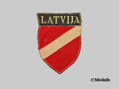 Germany, SS. A Rare Waffen-SS Latvian Legion Arm Shield
