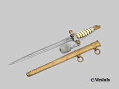 Germany, Kriegsmarine. An Officer’s Dress Dagger, by F.W. Höller