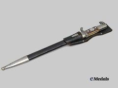Germany, Ordnungspolizei. A Dress Bayonet, Long Version, by Carl Eickhorn