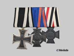 Germany, Imperial. An Unusual Medal Bar for First World War Service and Bereavement