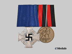 Germany, Third Reich. A Medal Bar for Meritorious Civil and Occupation Service