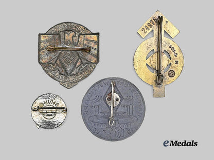germany,_h_j._a_mixed_lot_of_badges_e_medals__g61375_4