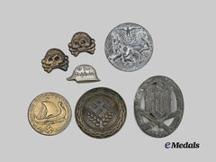 Germany, Third Reich. A Mixed Lot of Badges and Insignia