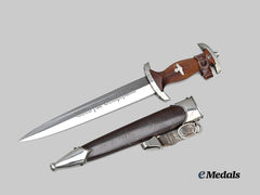 Germany, SA. A Model 1933 Service Dagger, Late Issue, by Lauterjung & Co.
