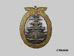Germany, Kriegsmarine. A High Seas Fleet Badge, by Schwerin