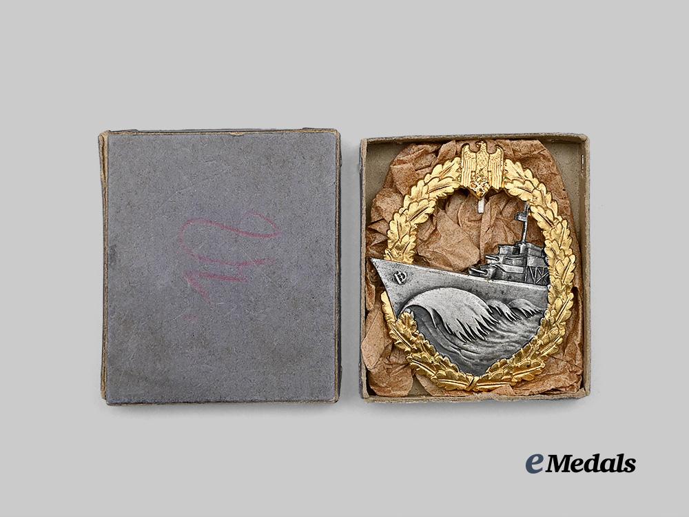 germany,_kriegsmarine._a_mint_destroyer_war_badge,_with_case,_by_gebrüder_wegerhoff_e_medals__g61416_2