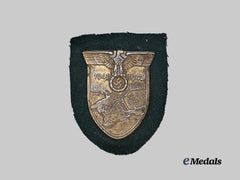 Germany, Heer. A Krim Shield, Unknown Maker Variant