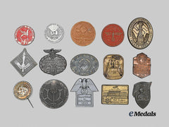 Germany, Third Reich. A Mixed Lot of Commemorative Badges