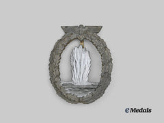 Germany, Kriegsmarine. A Minesweeper War Badge, by Rudolf Karneth