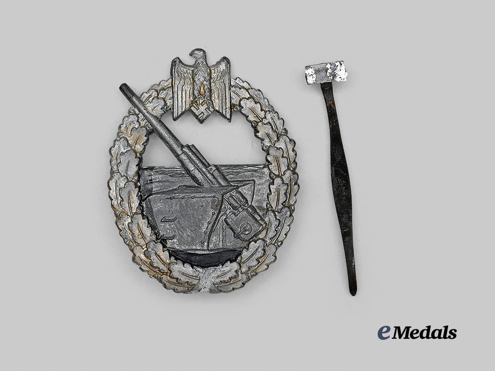 germany,_kriegsmarine._a_coastal_artillery_war_badge,_by_c._e._juncker_e_medals__g61432_3