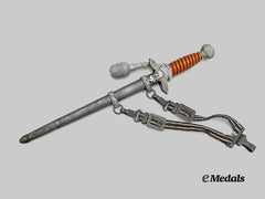 Germany, Luftwaffe. An Officer’s Dress Dagger, with General’s Hanger, by E. & F. Hörster