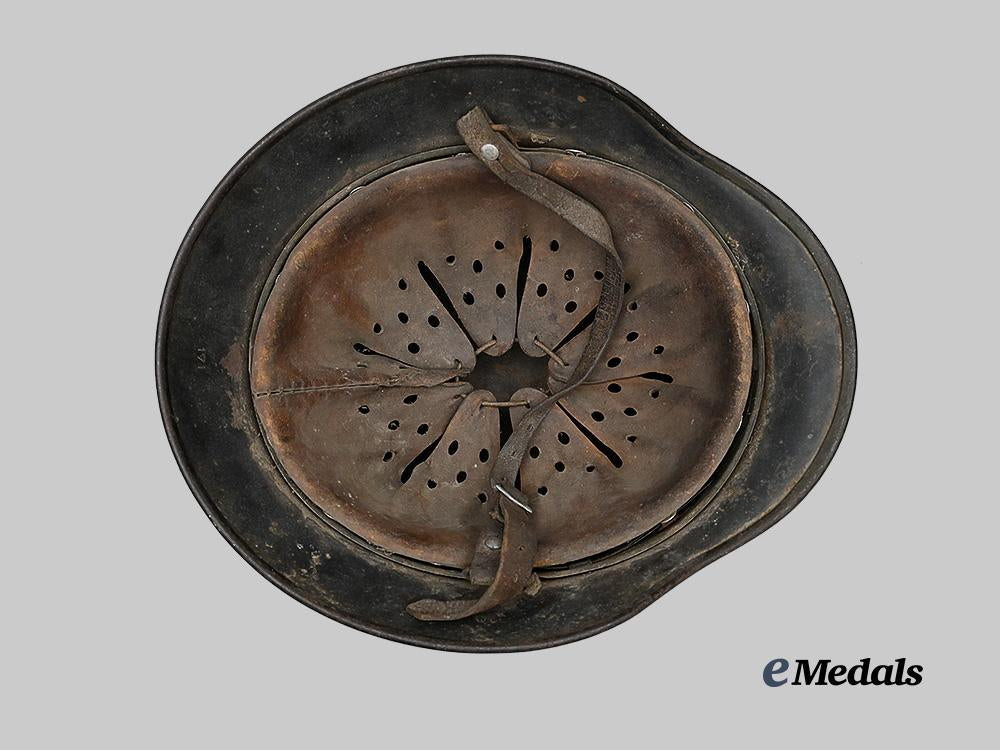 germany,_luftwaffe._an_m40_stahlhelm,_allied_retrieval_from_france,_by_f._w._quist_e_medals__g61476_9