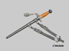 Germany, Luftwaffe. An Officer’s Dress Dagger, with General’s Hanger, by ALCOSO