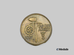 Germany, DAF. A 1937 Danzig Labour Day Commemorative Badge