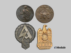Germany, NSDAP. A Mixed Lot of Nuremberg Rally Commemorative Badges