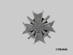 Germany, Wehrmacht. A War Merit Cross I Class with Swords, Screwback Version, by C.F. Zimmermann