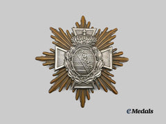 Saxony, Kingdom. A Reserve EM/NCO’s Pickelhaube Plate