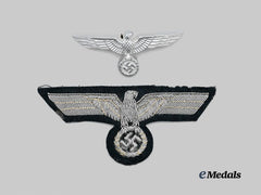 Germany, Heer. A Pair of Uniform Eagle Insignia