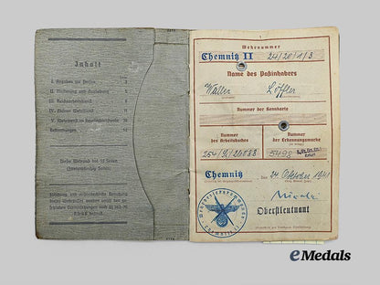 germany,_heer._a_wehrpaß_to_walter_löffler,23._panzer-_division_e_medals__g61547_3