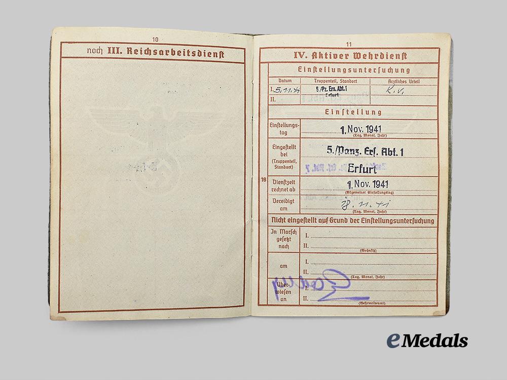 germany,_heer._a_wehrpaß_to_walter_löffler,23._panzer-_division_e_medals__g61547_8