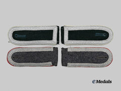 Germany, Wehrmacht. A Lot of Shoulder Straps for Junior NCOs, Heer and Luftwaffe Issue