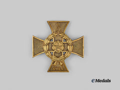Lippe-Detmold, Principality. A War Merit Cross, Pinback Version, Privately-Purchased Example