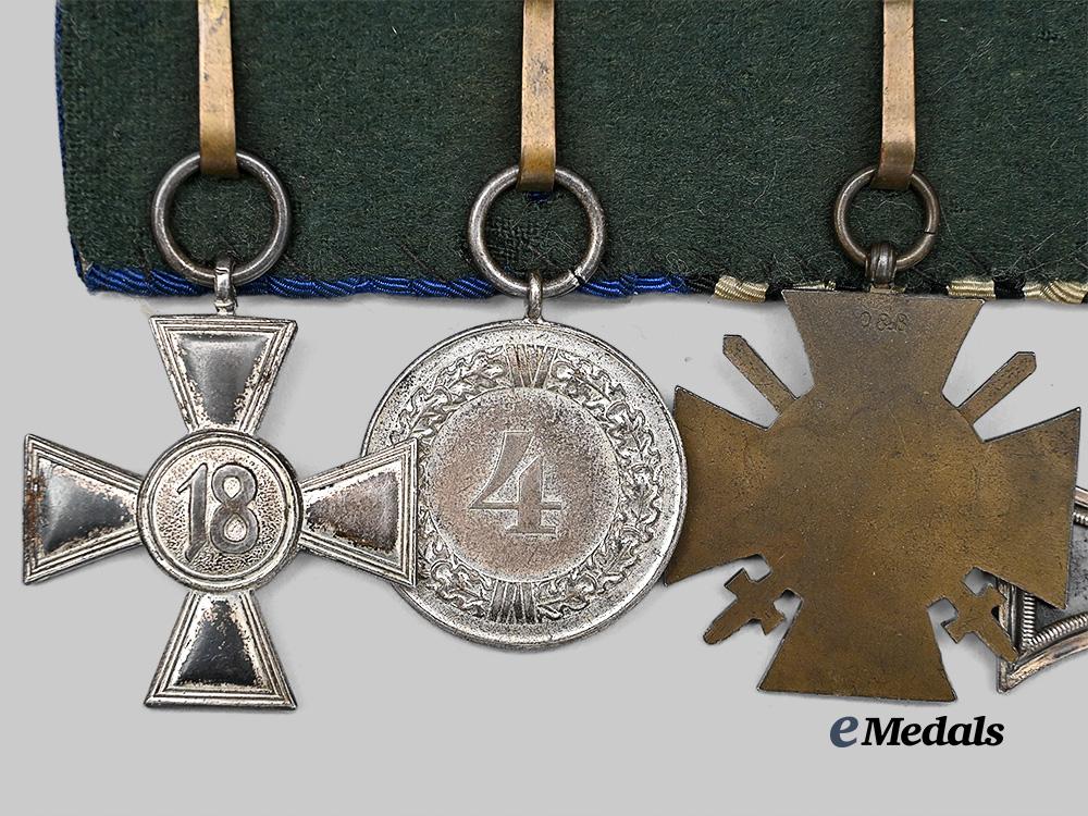 germany,_wehrmacht._a_long_service_medal_bar_for_a_first_world_war_combatant_e_medals__g61572_7