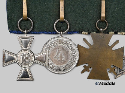 germany,_wehrmacht._a_long_service_medal_bar_for_a_first_world_war_combatant_e_medals__g61572_7