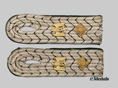 Germany, Third Reich. A Pair of Customs Service Oberzollsekretär Shoulder Boards