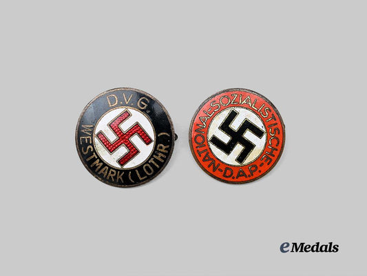 germany,_n_s_d_a_p._a_pair_of_party_badges_e_medals__g61584_2