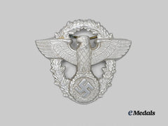 Germany, Ordnungspolizei. A Mint Cap Eagle, Second Pattern