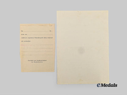 germany,_luftwaffe._a_wehrpaß_to_kurt_scholz,_k_i_a_over_france,_with_pilot’s_badge_award_document_e_medals__g61618_11