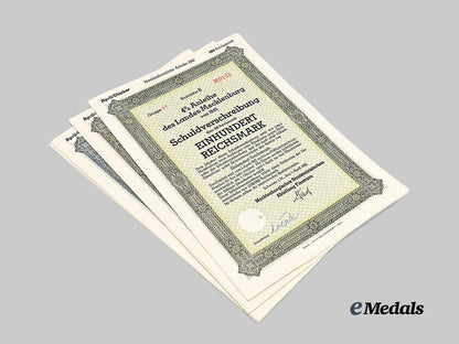 germany,_third_reich._a_lot_of_wartime_bonds_issued_by_the_state_of_mecklenburg_e_medals__g61623_2