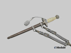 Germany, Luftwaffe. An Officer’s Dress Dagger, with General’s Hanger, by ALCOSO