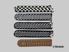 Germany, Third Reich. A Mixed Lot of Shoulder Boards for SA and NSKK Personnel