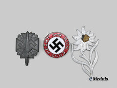 Germany, Third Reich. A Mixed Lot of Badges and Insignia