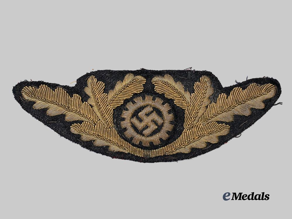 Daf Insignia Germany, DAF. An Early Werkschar Cap Insignia – eMedals