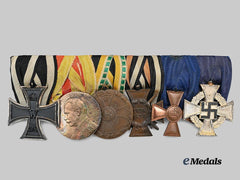 Germany, Imperial. A Medal Bar for a First World War Combatant