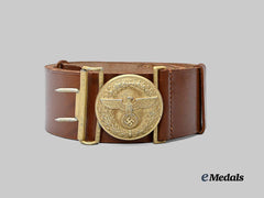 Germany, NSDAP. A Political Leader’s Belt and Buckle, by Friedrich Linden