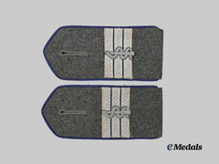 Germany, Heer. A Rare Set of Russian Liberation Army Medical NCO Shoulder Straps