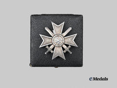 Germany, Wehrmacht. A War Merit Cross I Class with Swords and Case, by Julius Bauer & Söhne