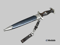 Germany, SS. A Model 1933 Service Dagger, with Hanger, by Gottlieb Hammesfahr