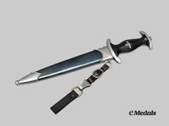 Germany, SS. A Model 1933 Service Dagger, with Hanger, by Gottlieb Hammesfahr