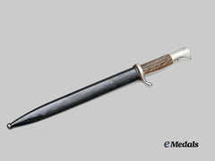 Germany, Heer. A Dress Bayonet, Staghorn Grip Version, by ALCOSO