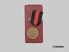 Germany, Third Reich. An Entry Into The Sudetenland Commemorative Medal, In Case Of Issue