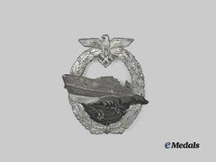 Germany, Kriegsmarine. An S-Boat Badge, Type II, by Schwerin