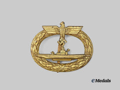 Germany, Kriegsmarine. A U-Boat War Badge, Variation 1, by Schwerin
